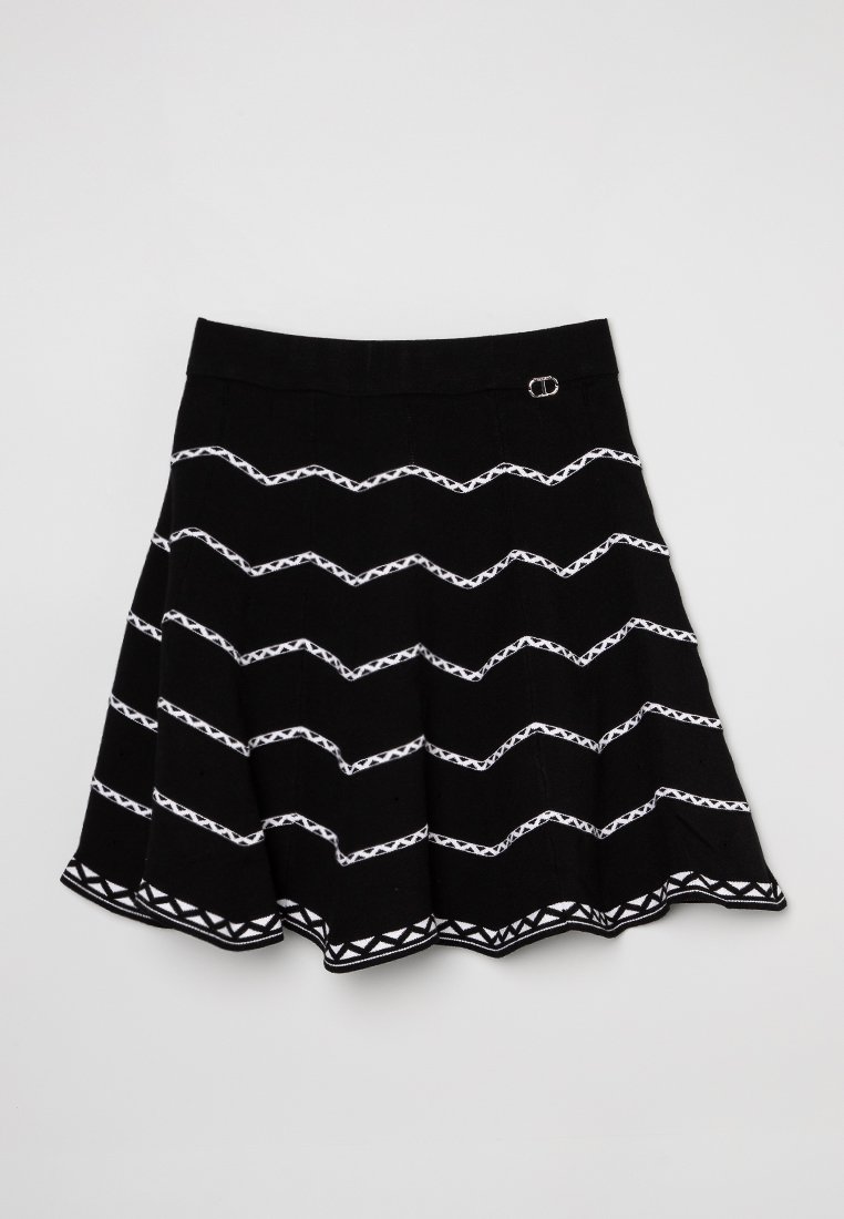 TWINSET A-lijn rok zwart TWINSET A-lijn rok zwart