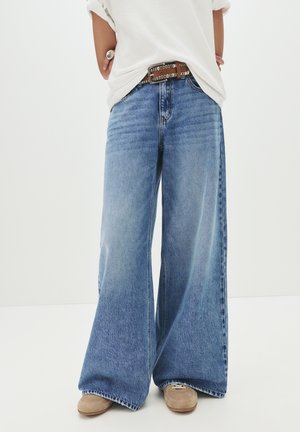 Wide Leg - blue denim