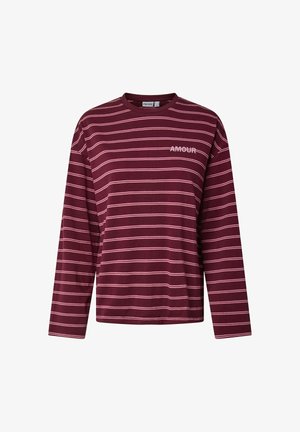 Pieces, LONG SLEEVED TOP PCSADIE PRINTED - Top s dlhým rukávom - wild rose