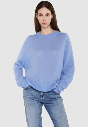 PULLOVER AMARA SADDLE - Pullover - cornflower