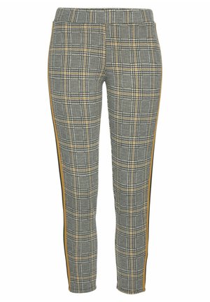 Bench Leggings - Hosen - kariert-curry