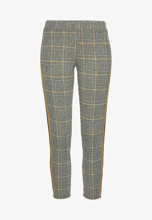 Bench, Leggings - Hosen - kariert-curry