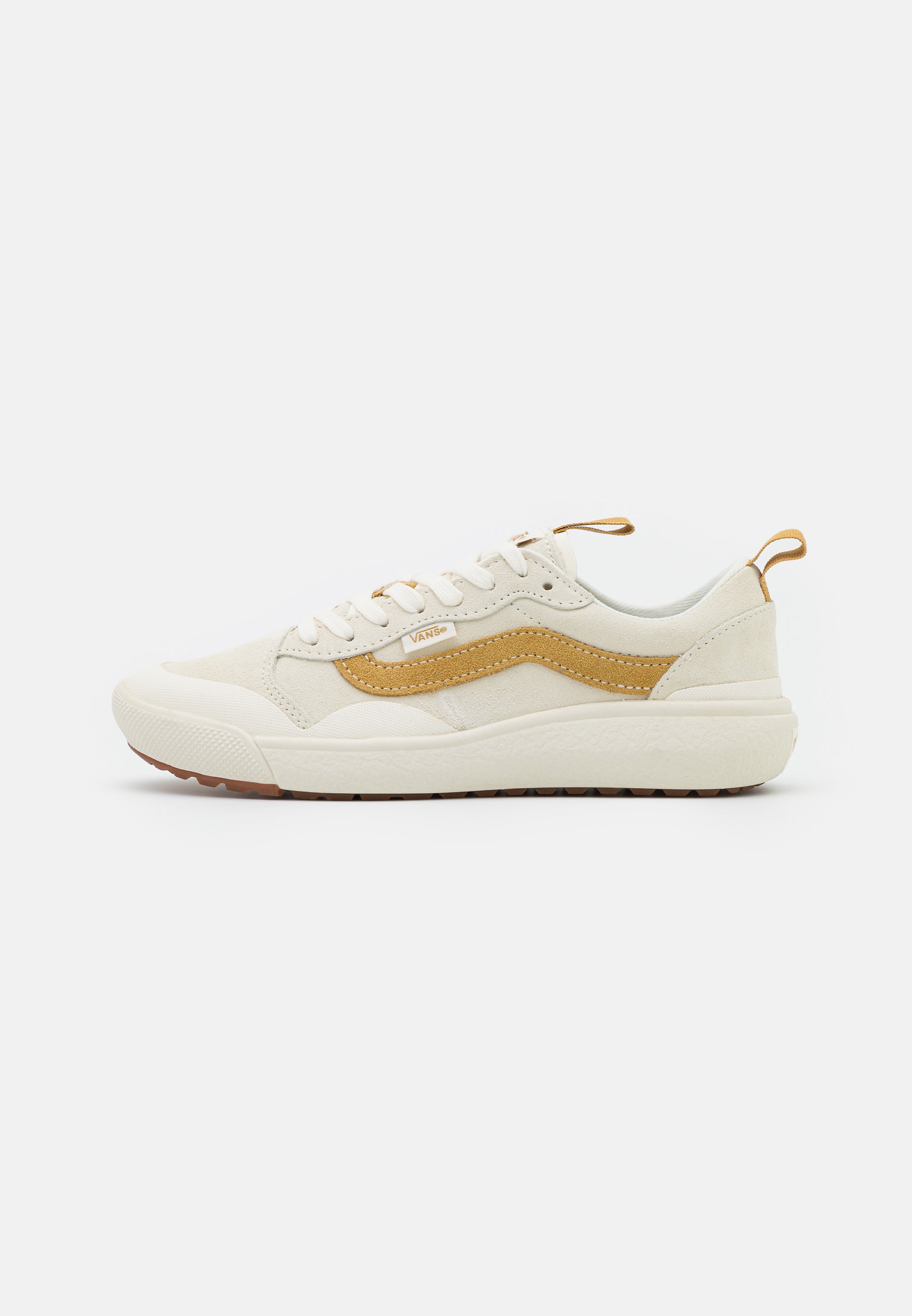 white vans with gold
