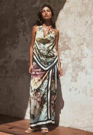 Next, REGULAR FIT - COWL NECK HALTER NECK TOP - Blouse - floral print