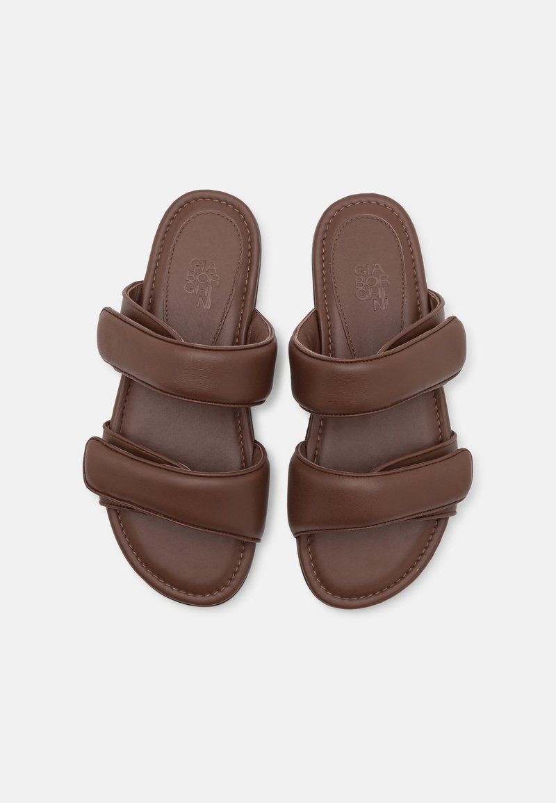 GIABORGHINI JULIANNE - Pantolette flach - brown