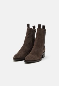 GANT BROOMLY - Kauboi/mootorratturi poolsaapad - espresso