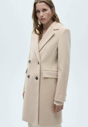 Mango Classic coat - sand