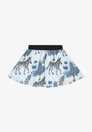 The Striped Cat GIGI - A-snit nederdel - chambrey blue