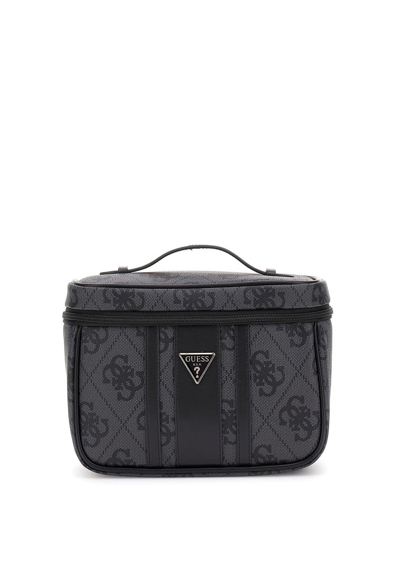 Guess ERENIA TOILETRY TRAIN - Trousse de toilette - coal logo/noir ...
