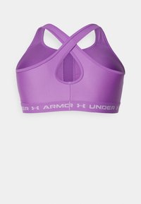 Under Armour CROSSBACK MID BRA - Športni modrček s srednjo podporo - provence purple/purple ace