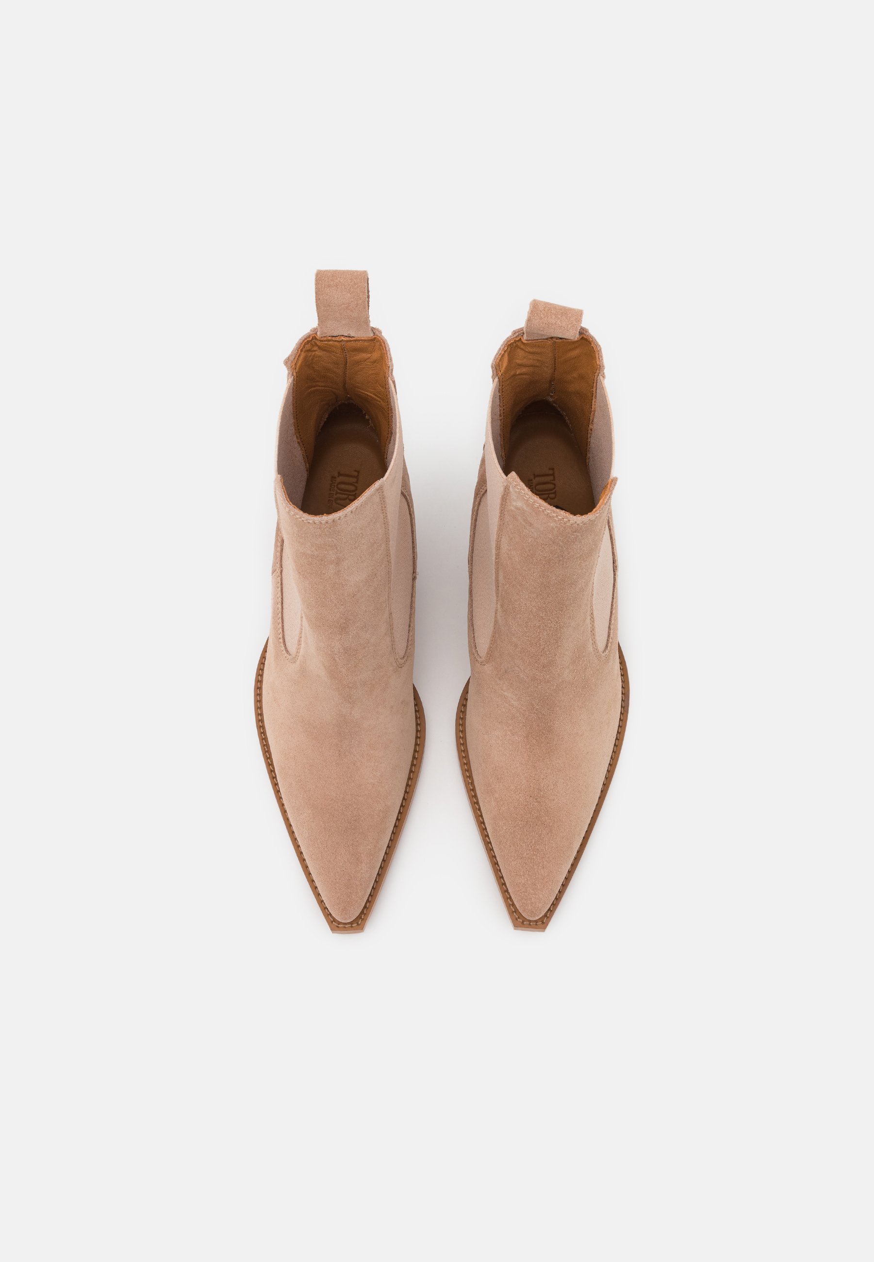 Toral Cowboy-/Bikerlaarsjes - beige - Zalando.be