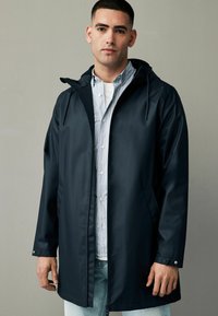 Next RUBBERISED HOODED - REGULAR FIT - Regnjakke / vandafvisende jakker - navy blue