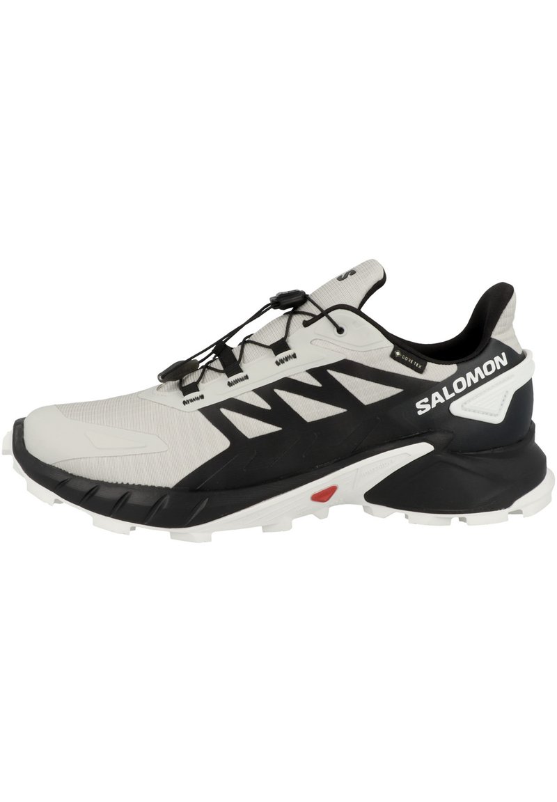 Salomon SUPERCROSS 4 GTX - Zapatillas de trail running - lunar rock black white