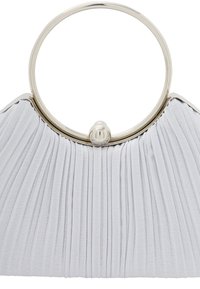 faina Clutch - silver coloured
