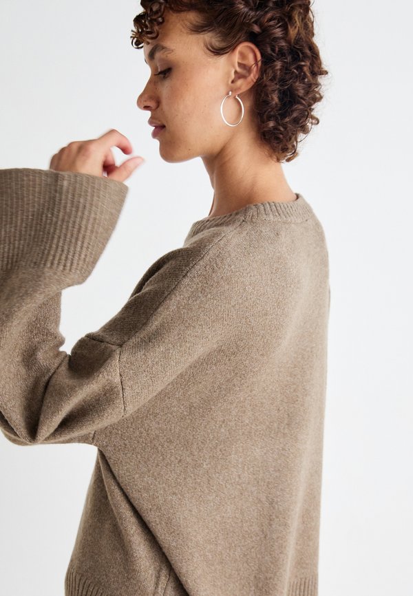 ONLLOUISE LONG - Jumper - walnut4