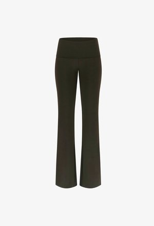 Guess, LOTUS MINI FLARED LEGGINGS - Legging (type collant) - dark-brown