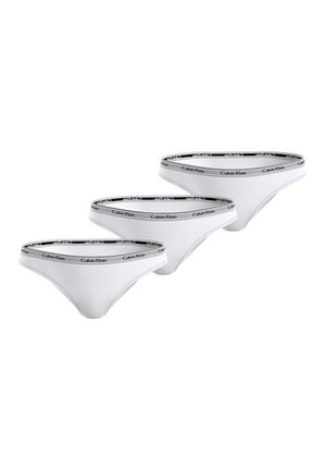BIKINI 3 PACK MODERN LOGO - Slip - white white white