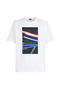 RELAX LOVE UNLOCKED TEE - T-shirt print - white