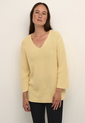 Jersey de punto - mellow yellow