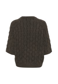 Kaffe KAMALENE - Džemper - major brown melange