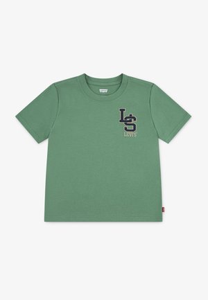 STREAMLINE MONOGRAM TEE - Print T-shirt - deep grass green