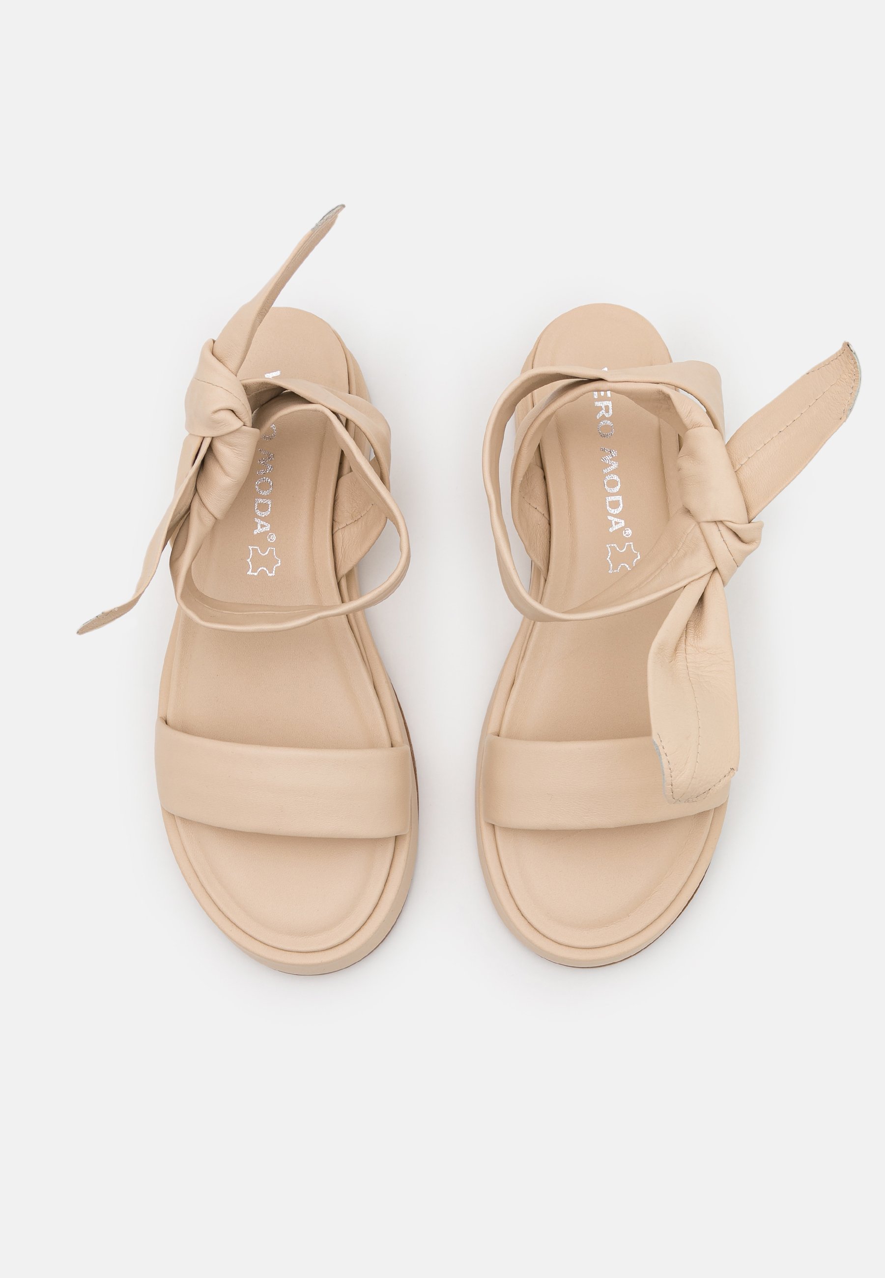 Vero Moda VMLAY - Sandalen met plateauzool - birch/beige - Zalando.nl