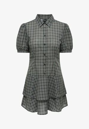 ONLY, DRESS ONLDUFFER SHORT DRESS - Robe chemise - black