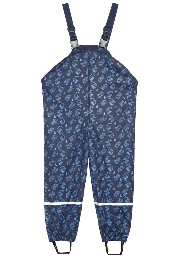 BAUSTELLE ALLOVER - Rain trousers - marine4