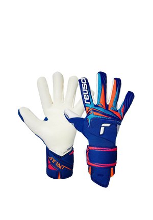 Reusch ATTRAKT X GUARDIAN - Guanti da portiere - sharp blu/wht/shock orng