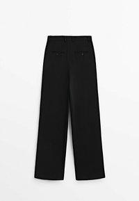Massimo Dutti Pantalon classique - black