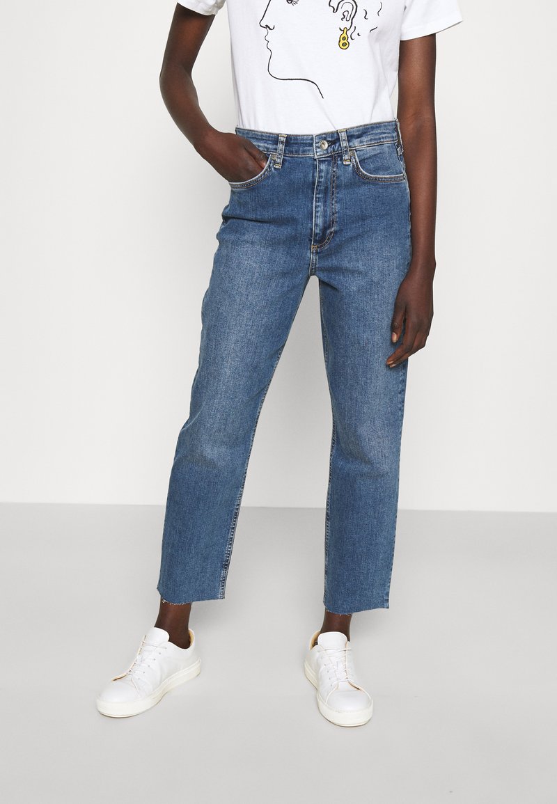 Damen Bekleidung | rag & bone NINA CIGARETTE Jeans Relaxed Fit rye harbor/blue denim - EI24132 Damen Bekleidung | rag & bone NINA CIGARETTE Jeans Relaxed Fit rye harbor/blue denim - EI24132