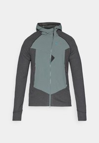 HUGIN ZIP HOODIE  - Jachetă outdoor - raven/teal grey
