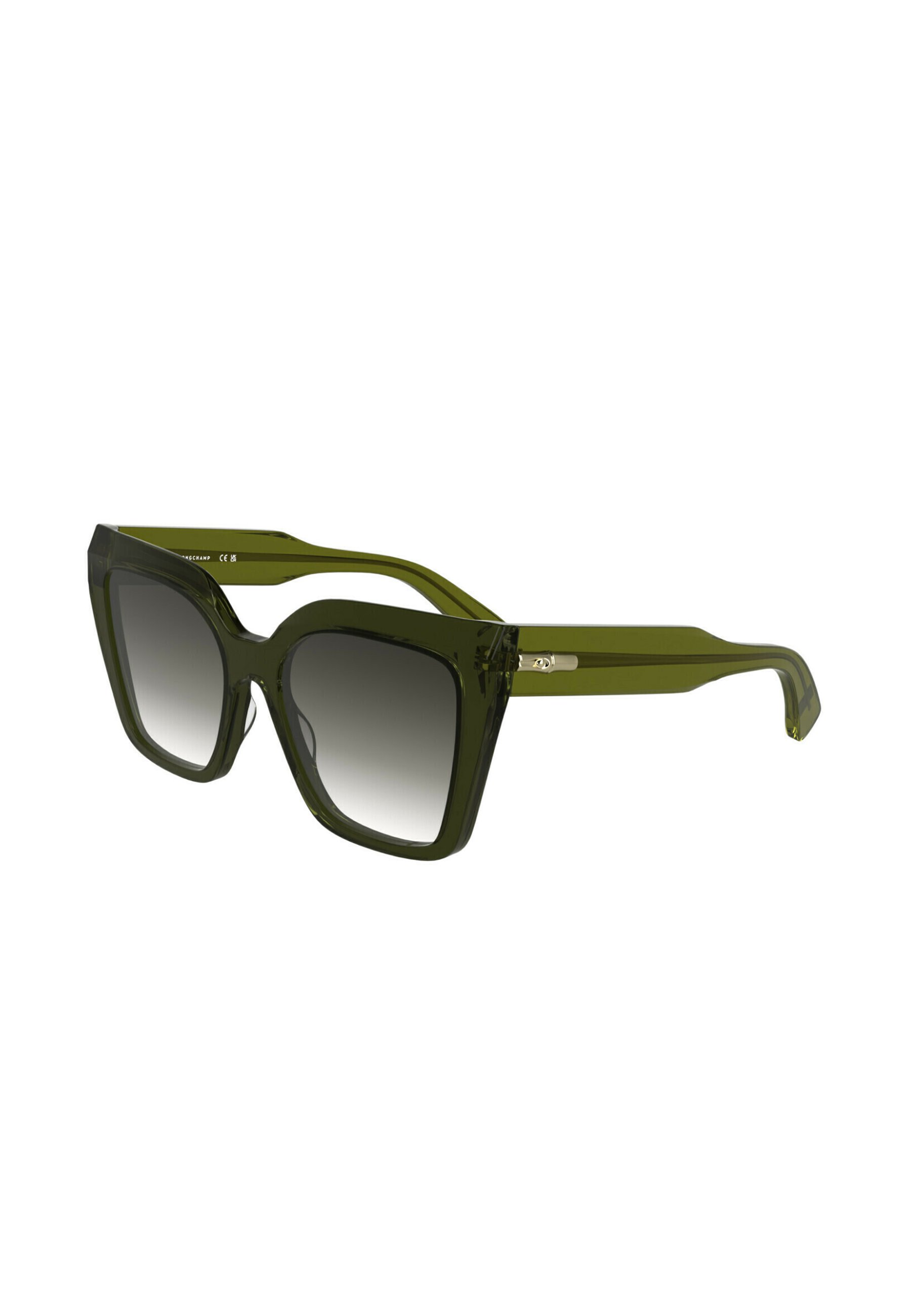 Longchamp Square Oversized Sunglasses with Olive Case and cleaning cloth! NWT Longchamp Brown Gradient Square Ladies Sunglasses LO660S 264  main image 2