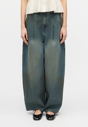 LYSSA  - Túlméretezett farmernadrág - blue