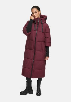CIAO MIAU - Vinterkappa /-rock - dark red melange