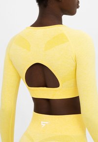 SQUATPROOF Langærmet T-shirt - yellow