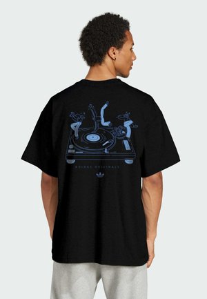 DANCING GRAPHIC TEE - T-shirt med print - black