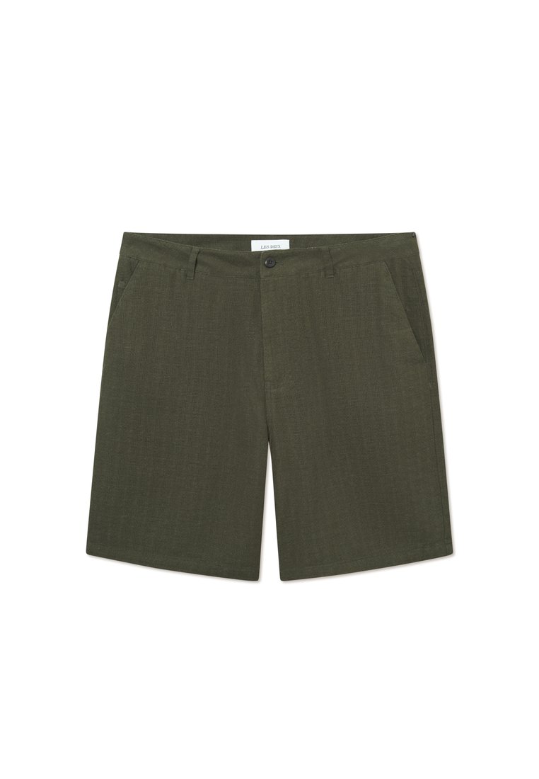 Les Deux - JOHNNY CASUAL - Šortai - forest green, Padidinti