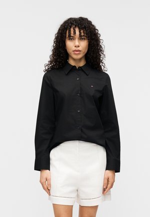 REGULAR SHIRT CLASSIC - Košilová halenka  - black