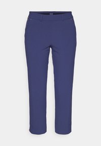 WOMEN COLLAGEN STRAIGHT PANTS - Pantalon classique - atlanta blue