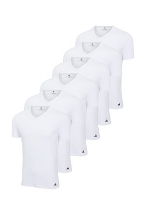 6 ER PACK - Unterhemd/-shirt - white