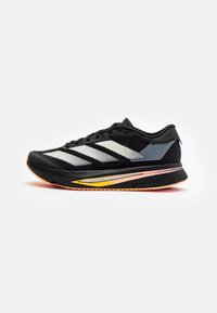 adidas Performance ADIZERO   - Laufschuh Straße - core black/zero metallic/spark