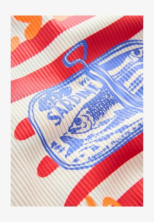 Next REGULAR FIT - RACER TANK SLEEVELESS - Top - white red