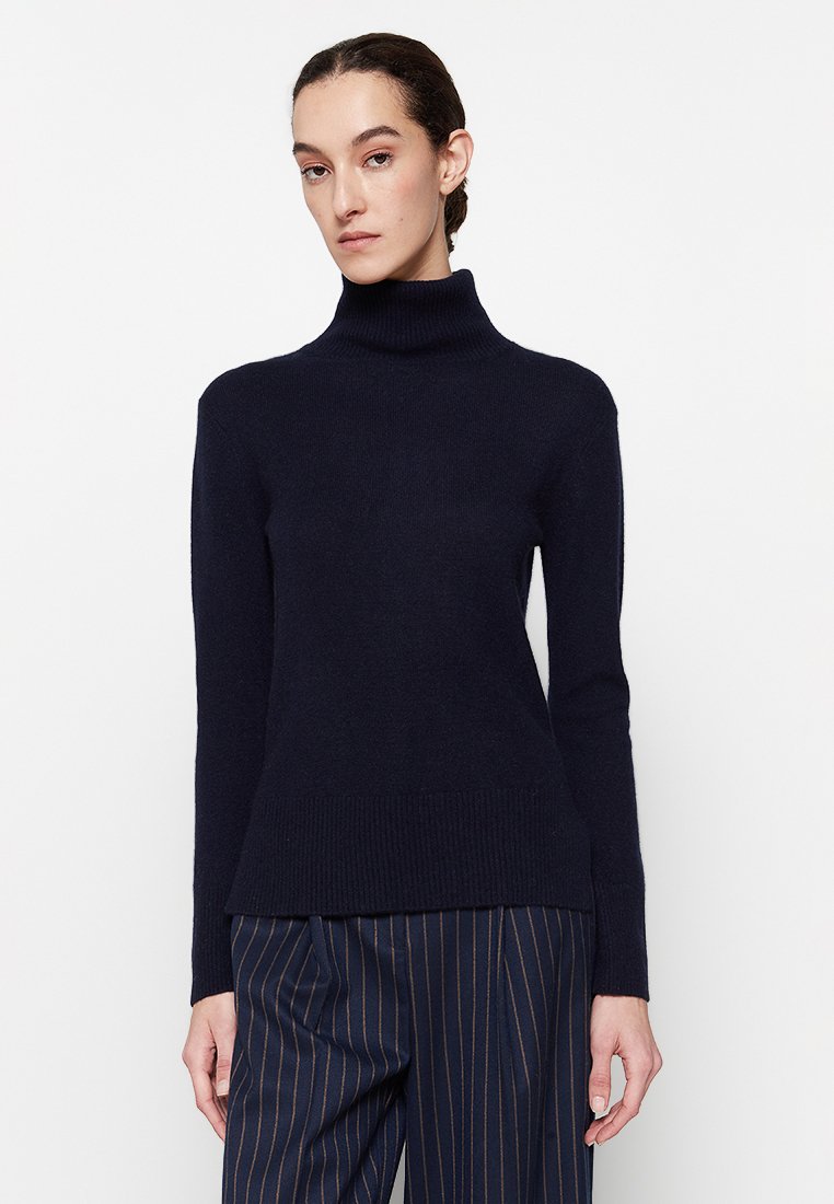 Just Cashmere Trui donkerblauw
