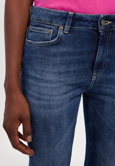 Dondup NEW LOLA HIGH RISE - Jeans Bootcut - blue
