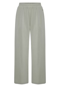 OXBRYNDIS REGULAR FIT WIDE LEG - Trousers - sea grass