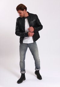 Lee Cooper Giacca di pelle - black