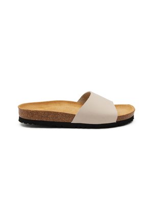 Frau Shoes STRAP - Sandalias planas - white