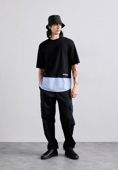 MOSCHINO T-shirt imprimé - fantasia nero