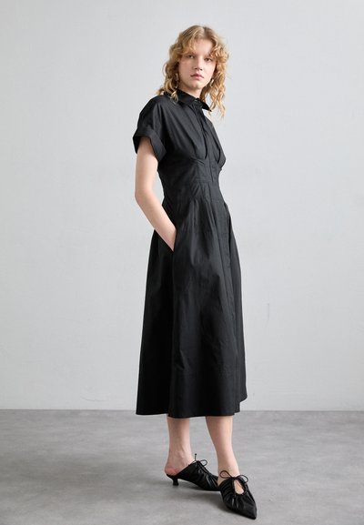 Proenza Schouler White Label BALSTON DRESS - Srajčna obleka - schwarz
